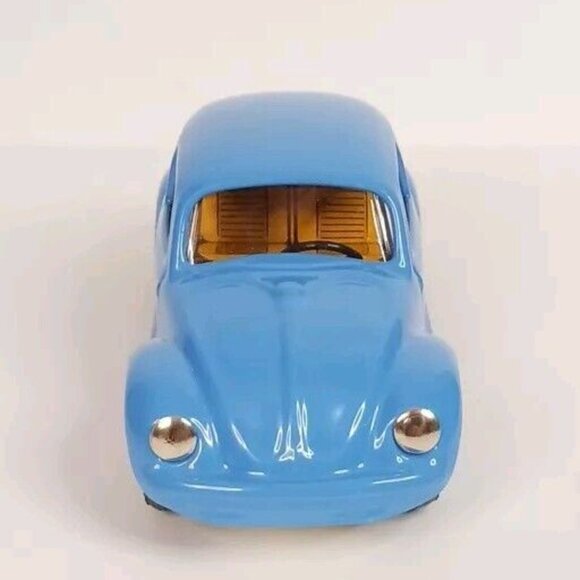 Kovap Volkswagon Beetle Wind-Up Diecast (Tested) VW Blue Vintage Czech - Picture 5 of 14
